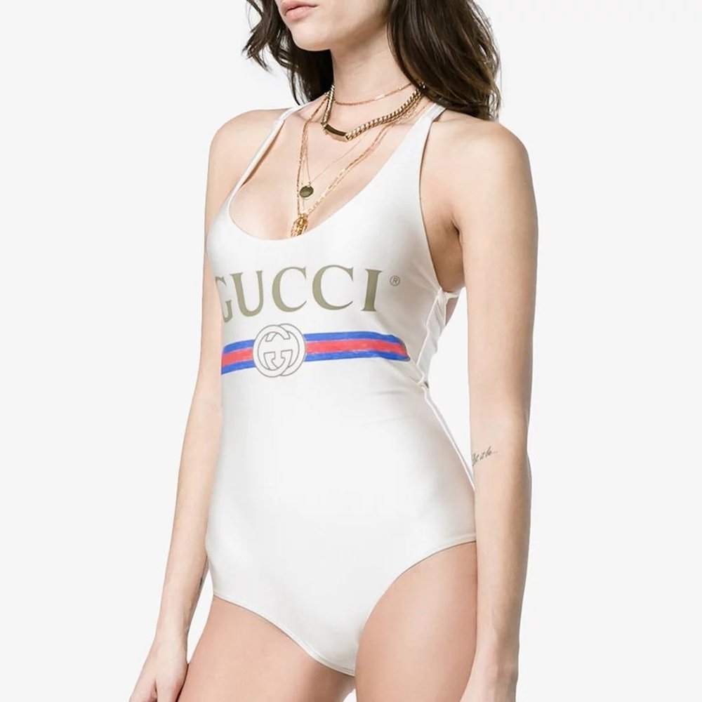 Gucci Sparkling One-Piece Swimsuit (XS) - Picture 3 of 7
